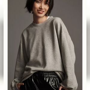 NWT Anthropologie Pilcro Perfectly Oversized Pullover Sweatshirt